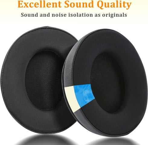 HyperX Cloud 2 Earpads Cooling Gel, Replacement Ear Cushions for HyperX Cloud Stinger, Flight, Alpha, Core, Mix Headsets