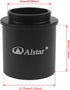 Alstar C Mount to 1.25" Video Camera Barrel Adapter for Telescope Astrophotography, C-Mount to 1.25" Eyepiece