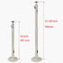 VideoSecu 1/4 20 MCB24 1XS Security Camera Wall Ceiling Mount Bracket Stand Tilt Swivel Mounting Device for Some Mini