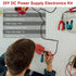 LM317 Adjustable Voltage Regulator Kit, PEMENOL AC-DC 110V to 1.25V-12V, Electronic DIY Adjustable Signal Generator