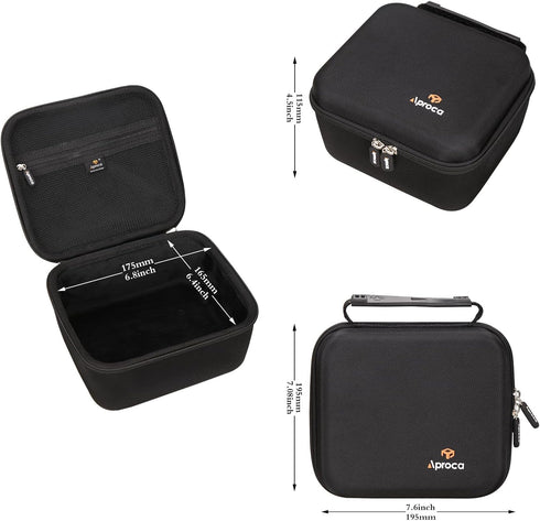 Custom Storage Case for VOPLLS Mini Projector - Portable Accessory Bag