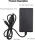 12V 2.5A Power Adapter - COOLM AC 100-240V to DC 12V 2500mA Power Supply for Analog DVR, CCTV, RGB LED
