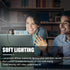 luxceo Video Conference Lighting, Zoom Light for Remote Working, Webcam Lighting for Laptop, Zoom Calls, Live