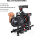 SmallRig 15mm Long Lens Support, Adjustable Lens Bracket for DSLR Camera Shoulder Rig