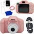 Ultimaxx Essential Kid’s Digital Camera Bundle (Pink) - Includes 32GB microSD Card, High-Speed Memory Card Reader & More