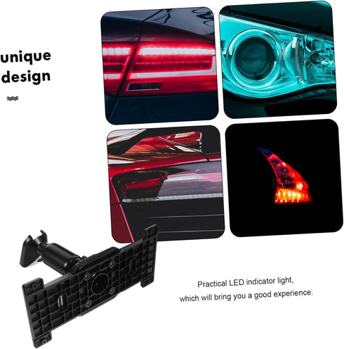 Vehicle Driving Recorder Rear View Mirror Dash Cam Mount Holder with Backup Camera Mount