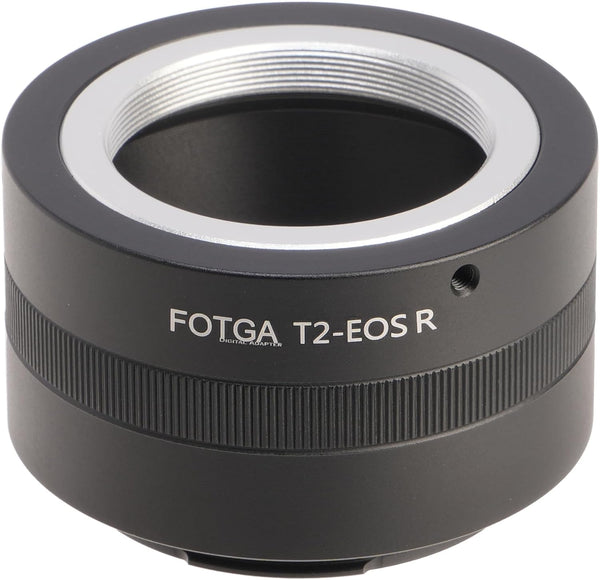FOTGA T2-EOSR Lens Mount Adapter Ring for T2 T Lens to Canon R3 R5 R6 Mark II R7 R8 R10 R50 R100 RP Camera