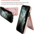 KIHUWEY Compatible iPhone 11 Pro Max Case Wallet with Credit Card Holder, Heavy Duty Protective Cover, Rose Gold