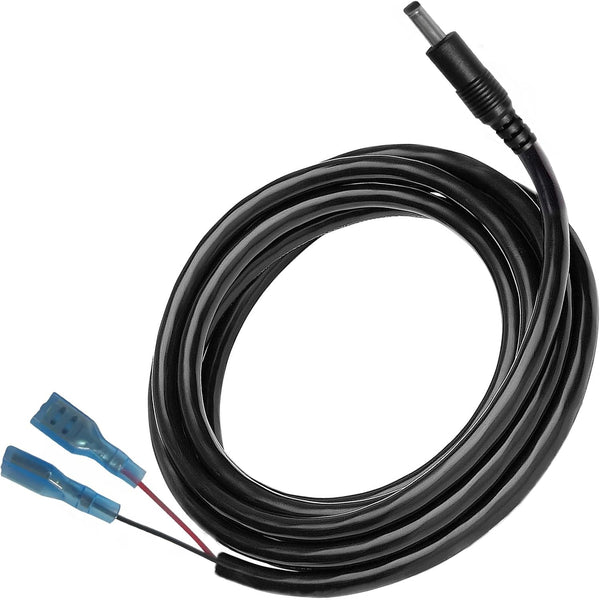 79inch Trail Camera Power Cord, DC External Power Cable, 5.5x2.1mm DC Plug for Portable Power Banks and Cameras