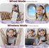 Kid Headphones for School, Wireless Bluetooth Headphones with Microphone, Violet