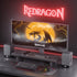 Redragon GS813 Wireless Desktop Speakers, 2.0 Bookshelf Speaker, 20W Output, BT 5.0, Enhanced Bass/Treble Knob