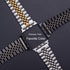 Wolait Stainless Steel Heavy Band for Apple Watch Ultra 2 | 49mm 46mm 45mm 44mm 42mm with Butterfly Clasp