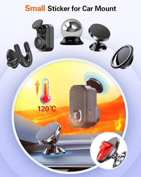 volport Extra 3M Tape Super Sticky Adhesive Replacement and Phone Magnet Sticker Disc for Grip Stand Socket Base