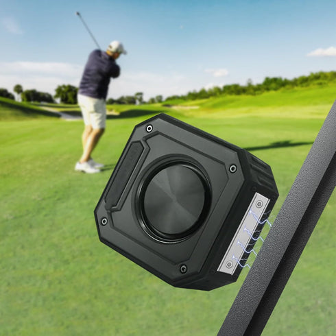 Golf Speaker, Golf Cart Bluetooth Speakers, Portable Magnetic 15W Loud with Bass, Outdoor IPX7 Waterproof Wireless