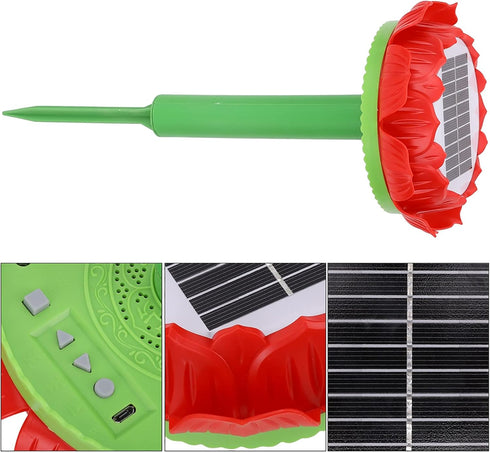 Zerodis 48 1 MP3 MP4 Outdoor Buddhist Music Player Solar Energy in Catalogue Machine Buddha Song Player Rain Proof