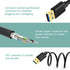 Tan QY USB 3.0 A to A Male Cable 10Ft, Double End USB Cord for Hard Drive Enclosures, DVD Player, Laptop