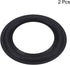 MECCANIXITY Rubber Speaker Foam Edge Surround Rings 3 Inch for Subwoofer Replacement Parts, 2 Pcs