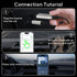 Meliya 5.3 2.0 3.5mm Aux to Bluetooth Adapter for Car, USB to Bluetooth Receiver Jack Kit with Built-in Microphone Aux