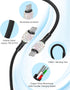 Bling USB C Wall Charger, 20W PD + QC Dual Port Fast Charging Adapter with 3.2FT Type-C Charging Cable Compatible for iPhone 15 Pro Max iPad Android S23/S22/S21/S20 Plus/Ultra/S10/Note (Multicolor)