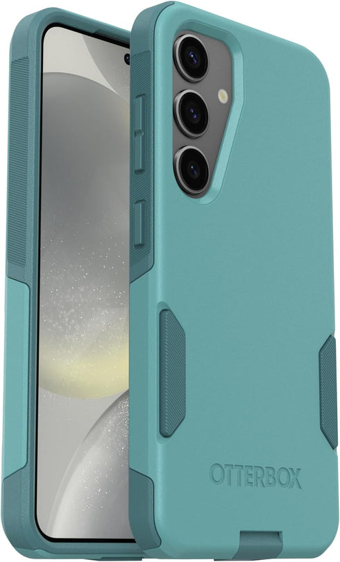 OtterBox Samsung Galaxy S24 (Only) - Commuter Series Case - Riveting Way (Teal)