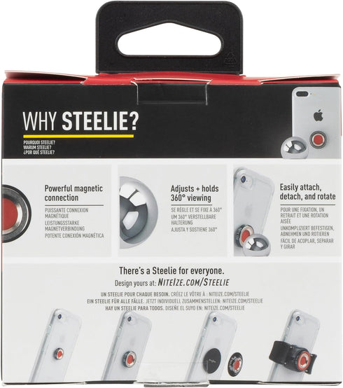 Nite Ize Steelie Original Vent Kit - Magnetic Phone Mount for Car Vents and Dashboard Accessories