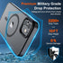 SUPFINE Magnetic iPhone 11 Case, Slim Translucent Matte Shockproof Cover with 10 FT Military Grade Drop Protection,