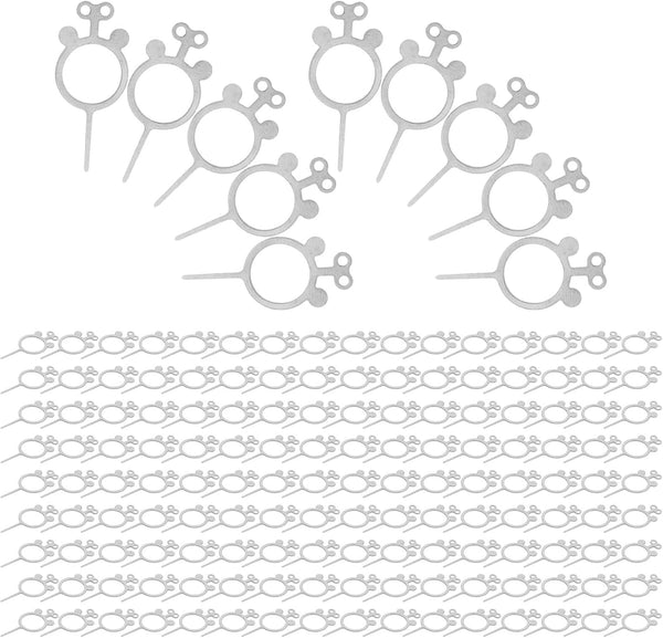 Vaguelly 400pcs Sim Card Ejector Pin and Removal Tool Set, Stainless Steel