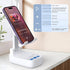 Gifts for Men Women, Cell Phone Stand with Wireless Bluetooth Speaker, Punchy Bass & HD Stereo Sound for Home Outdoors