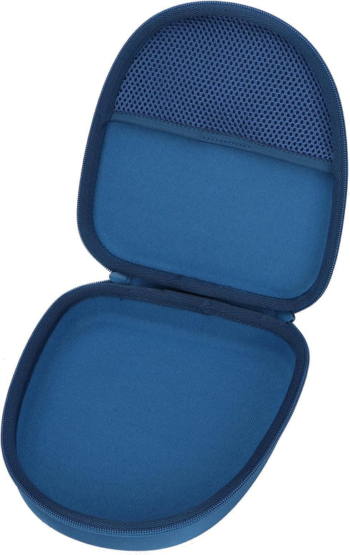 Hard Carry Case for Anker Soundcore Life Q20 Q30 Q35 Q40 Q45 Q20+ Q20i Headphones (Blue Case)