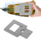 JIYIN Artist View Finder, View Finder with Sliding Mechanism ABS Plastic Optical View