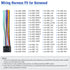 16-Pin Kenwood ISO Stereo Wiring Harness Adapter for Car Radios