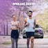Open Ear Headphones, Wireless Ear Hanging Bluetooth Headset, Bone Air Conduction Earbuds Outside The Ear (Purple)