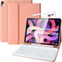KBCASE Keyboard Case for iPad Air 11-inch (M2) 2024, Detachable Bluetooth Keyboard Tablet Case with Pencil Holder