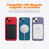 CoguZed 8 Pcs Universal Ring Magnet Sticker, Ultra-Thin Magnetic Adapter for Wireless Charger, Compatible with MagSafe
