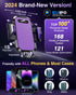 VANMASS Military-Grade Car Phone Holder, 2024 Best Suction & Clip, Dashboard Mount for iPhone 15 Pro Max