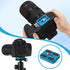 Frienda 2 1/4''-20 Head(Blue,Pu50) Pieces Metal Quick Release Plate with Camera Screw Tripod Mount Plate Fits Standard