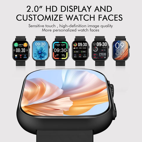 Smart Watch for Men Women (Answer/Make Call), 2.0" Fitness Tracker with 100+ Sport Modes, IP67 Waterproof
