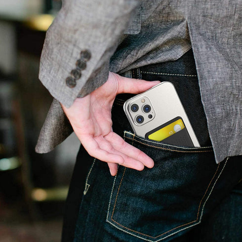 BIAJIYA Card Holder for Back of Phone - MagSafe Magnetic Silicone Wallet Compatible with iPhone 17/16/15/14/13/12