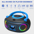 WIITHINK MP3 Jack,MP3 Portable Radio CD Player Boombox with Bluetooth,FM Radio,USB Playback,AUX-in,Headphone CDs