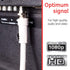 GE RG6 Coaxial Cable, 6 ft, White - F-Type Connectors, Low Loss Coax for TV Antenna, DVR, Home Theater