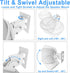 Speaker Wall Mount for HomePod 1st Gen - Adjustable Swivel & Tilt Heavy Duty Mount with Hardware Kit, White