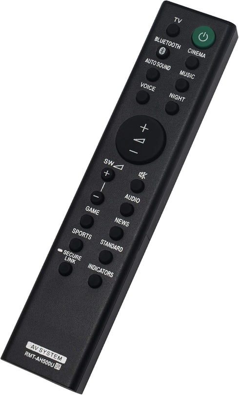 RMT-AH500U Remote for Sony Sound Bar HT-S350 HT-SD35 SA-WS350 SA-S350 RMT-AH500J SA-WSD35 SA-SD35