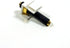 3.5mm Keystone Snap-in Stereo Jack, White Female Modular Coupler for Wall Plate