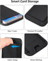 Phone Card Holder, Premium Leather Stick-On Wallet, Strong Adhesive Pocket for iPhone, Samsung & Most Smartphones, Fit