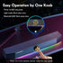 Thomson Computer Speakers, Bluetooth SoundBar, Dynamic RGB PC Speakers with 10W Stereo Sound, USB Powered for PC,