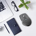 INFINMIND 4-Level Wireless Side Scroll Mouse with Multi-Device, Ergonomic Computer Mice with Smart Flying Scroll, Quiet