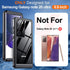 Hualele Waterproof Case for Samsung Galaxy Note 20 Ultra 5G, Built-in Lens & Screen Protector (Black)