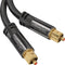 TOSLINK Optical Audio Cable 50ft Designed in Germany Fiber Optic Cable for