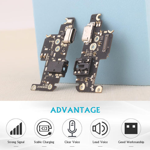 Dock Connector Replacement for Motorola Moto One 5G ACE USB Charging Port Flex Cable for G 5G XT2113