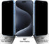 2 Pack Privacy Screen Protector for iPhone 15 Pro Max, Anti-Spy Tempered Glass 6.7-inch, Anti Scratch, Bubble Free
